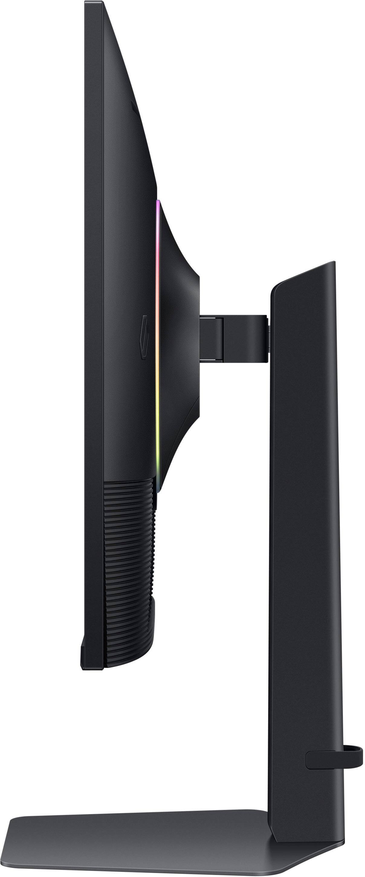 Alt View 20. Samsung - 32" Odyssey G7 (G70D) 4K UHD IPS AMD FreeSync Premium Pro and G-Sync Compatible Smart Gaming Monitor with HDR400 - Black.