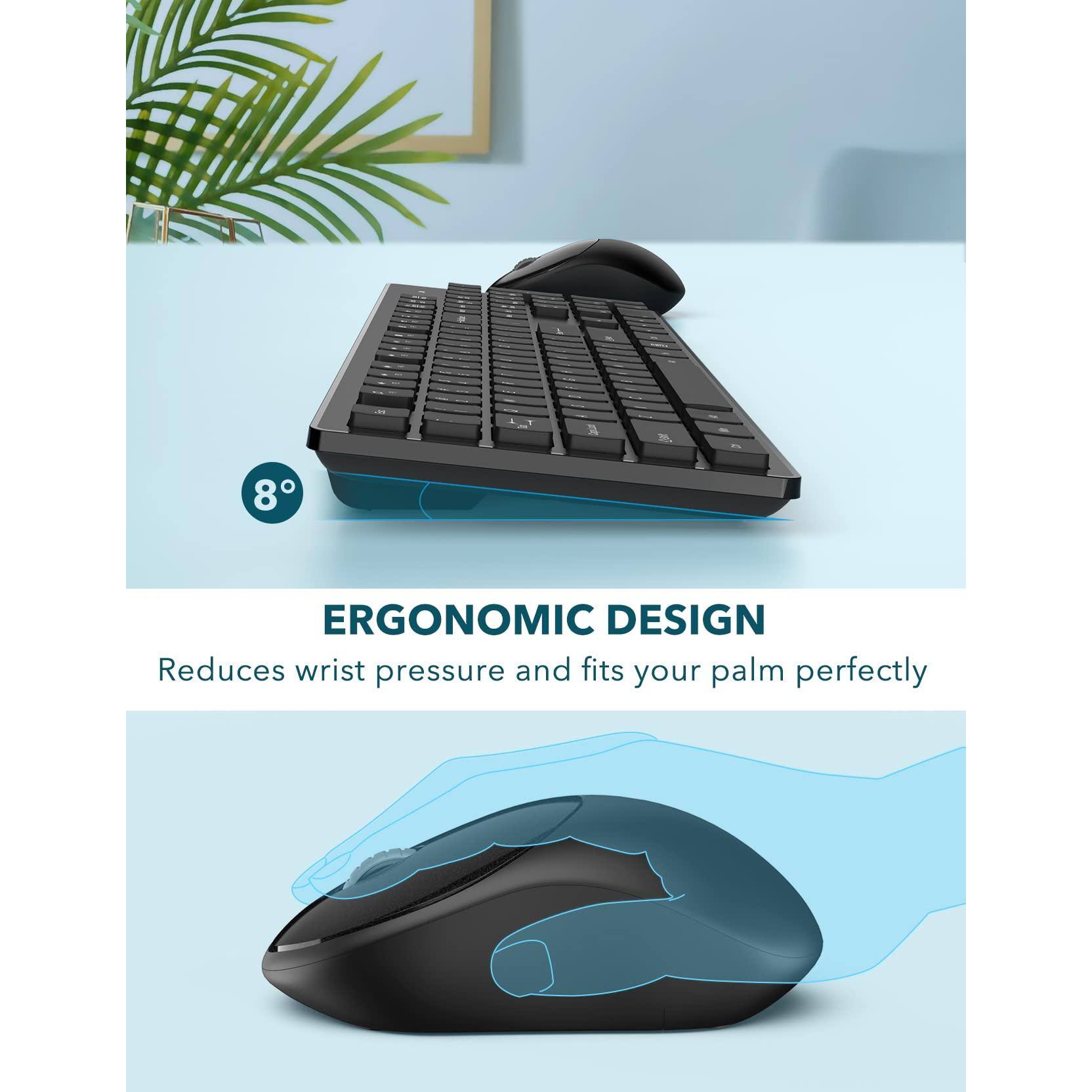 ERGONOMIC DESIGN  
Reduces wrist pressure and fits your palm perfectly