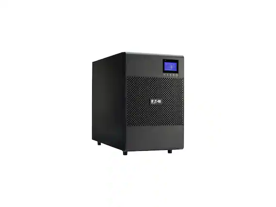 Front. Eaton - 3000 VA Eaton 9SX 208V L6-20R Tower UPS - Black.