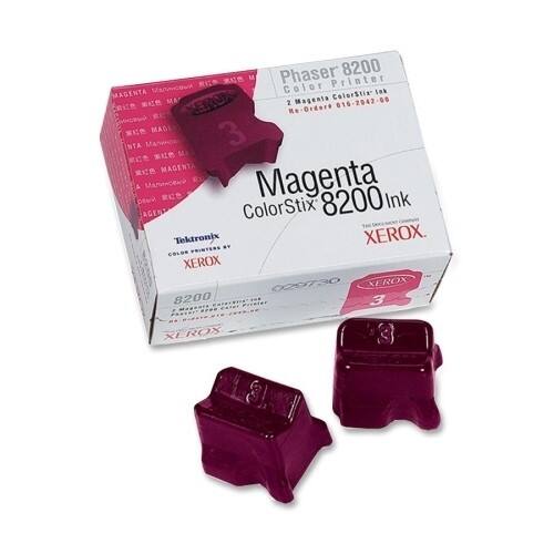 Front Standard. Xerox - ColorStix Solid Ink Stick - Magenta.