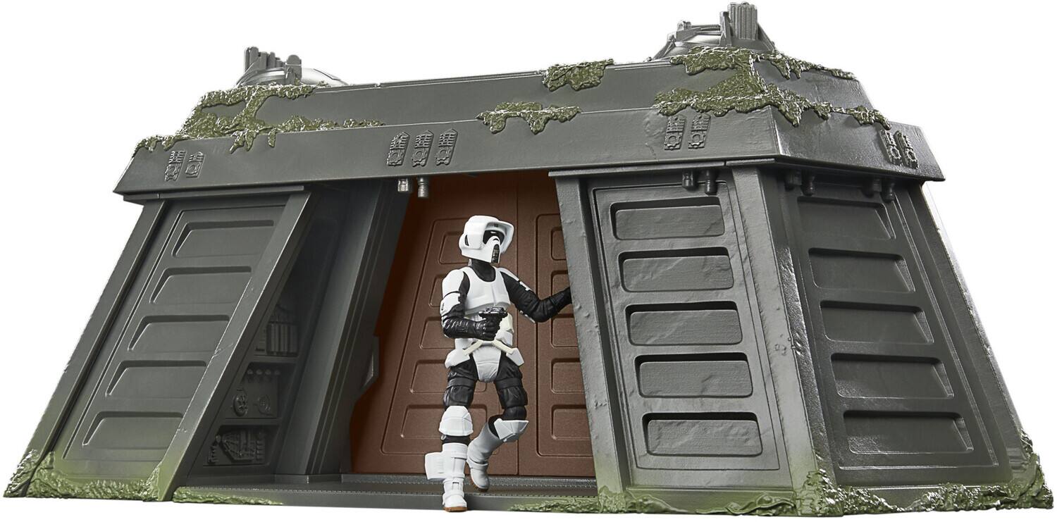 Alt View 1. Hasbro - Hasbro Collectibles - Star Wars The Vintage Collection Endor Bunker Playset & Action Figure (3.75”)  - Collectibles - Multicolor.