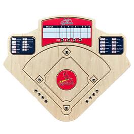 Across the Board - Handcrafted Wood Baseball Game - Multicolor