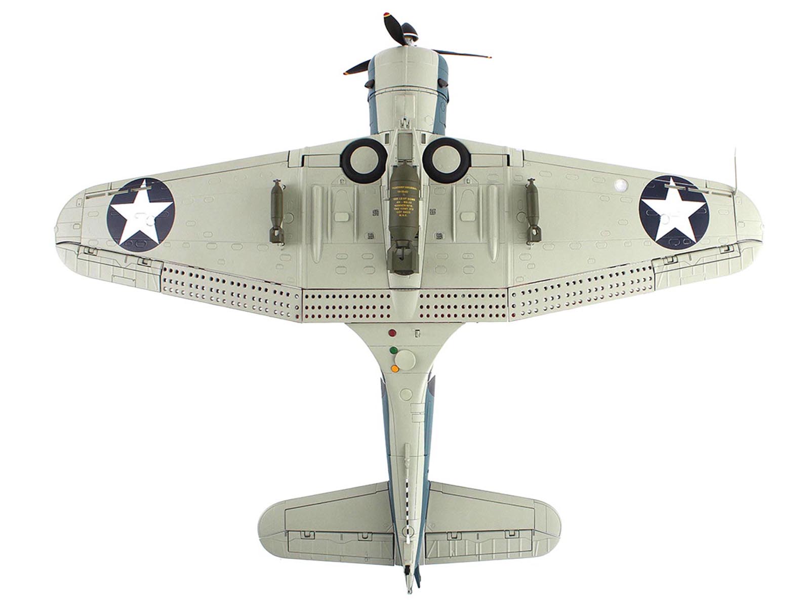 Alt View 1. Hobby Master - Douglas SBD-3 Dauntless "Dusty Kleiss S-7 Scouting Six USS Enterprise 1942" US Navy 1/32 Diecast Hobby Master Premium - Multi.