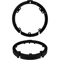 Metra - Speaker Bracket for Select 2004-2023 Honda Civic CR-V Accord Pilot Ridgeline Odyssey TL Fit - Black - Front_Zoom