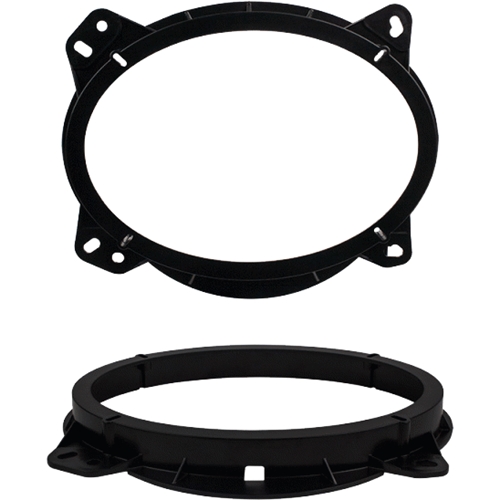 Pair Adapter ring Spacer ring for 165mm loudspeaker Height: 12mm strong