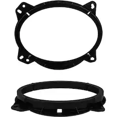 Front. Metra - Speaker Bracket for Select 2001-2023 Toyota Nissan Subaru Lexus Buick Scion - Black.