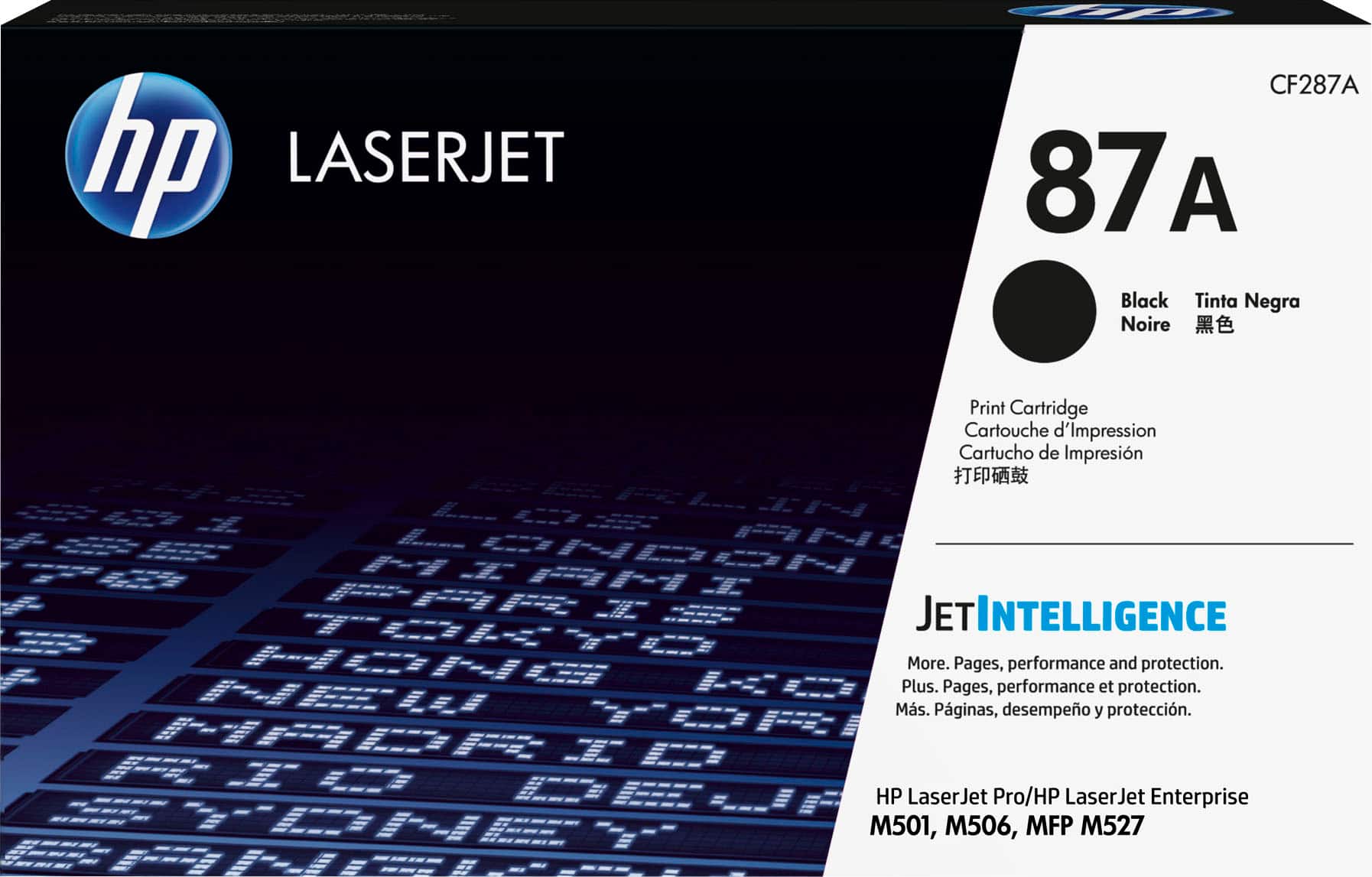 HP - 87A Standard Capacity Toner Cartridge - Black