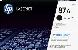 HP - 87A Standard Capacity Toner Cartridge - Black