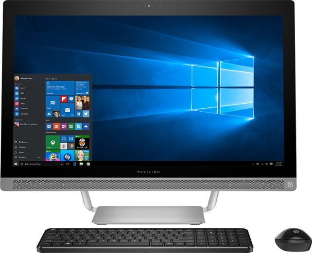 HP Pavilion (V8P05AA#ABA) 27″ Touch All-In-One Desktop, Core i7, 12GB RAM, 1TB HDD