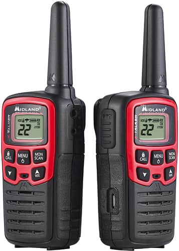 Midland X-TALKER 26-Mile, 22-Channel FRS/GMRS 2-Way Radios (Pair) Multi ...