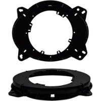 Metra - Toyota Multi 02-up 6-6.75 inch Plate - Black - Front_Zoom