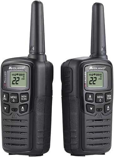 Midland - X-TALKER 20-Mile, 22-Channel FRS/GMRS 2-Way Radios (Pair)