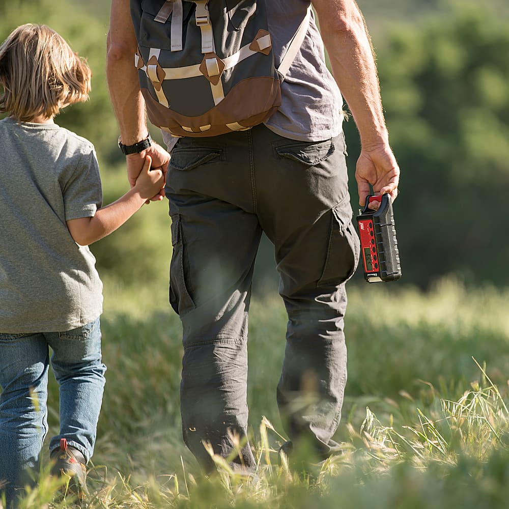 Alt View 15. Midland - E+READY Emergency Crank Weather Alert Radio - Black / Red.