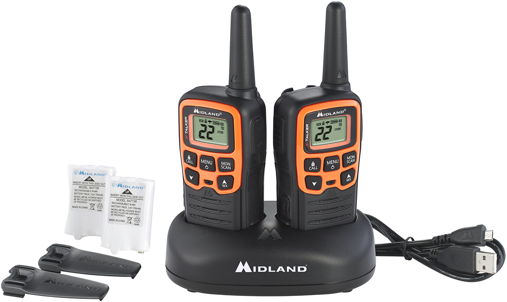 Midland X-TALKER 28-Mile, 22-Channel FRS 2-Way Radios (Pair) T51VP3 Best  Buy