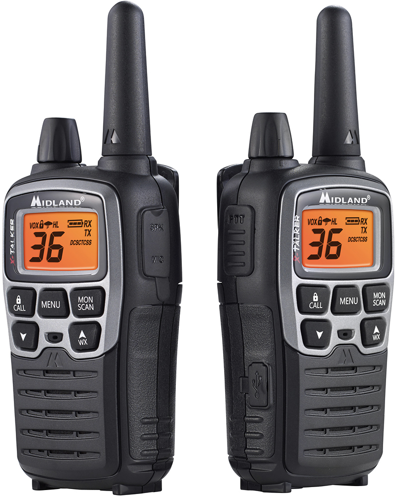 Midland X Talker 38 Mile 36 Channel Frs Gmrs 2 Way Radios Pair T71vp3 Best Buy