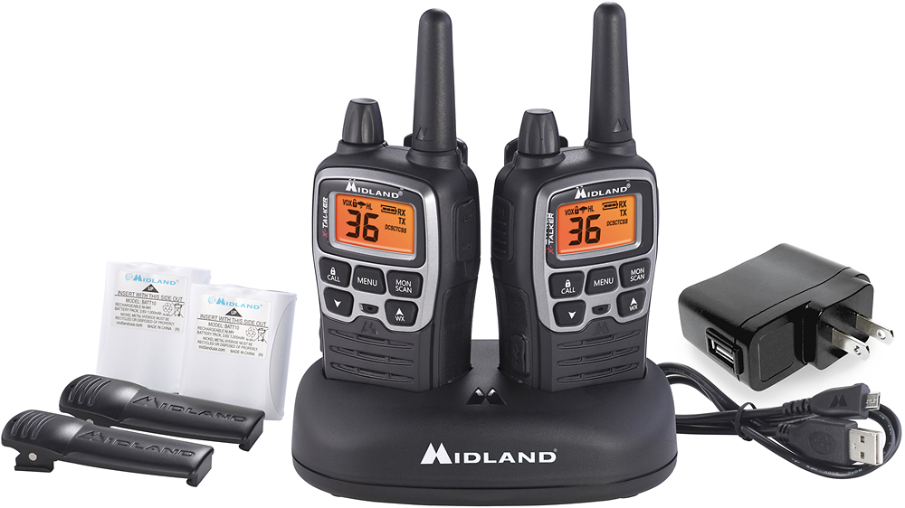 Midland X-TALKER 38-Mile, 36-Channel FRS 2-Way Radios (Pair) T71VP3 Best  Buy