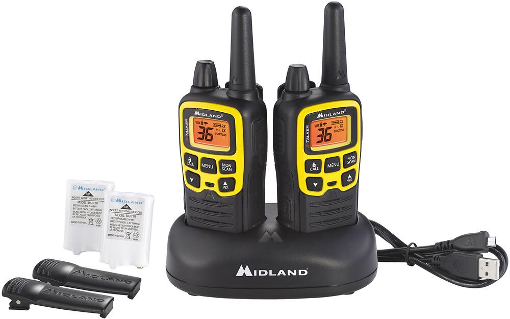 Alt View 13. Midland - Midland X-TALKER 32-Mile 36-channel FRS/GMRS 2-Way Radios (Pair).