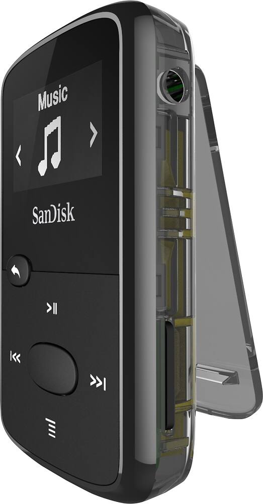 Alt View 11. SanDisk - Clip Jam 8GB* MP3 Player - Black.