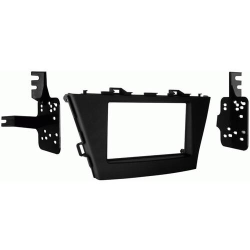 Front. Metra - Dash Kit for Select 2012-2016 Toyota Prius DDIN - Matte Black.