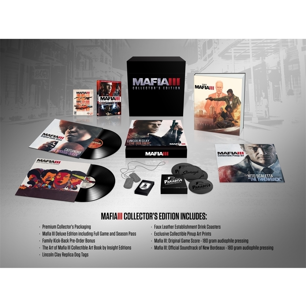 MAFIA III (Mafia 3) PS4 *COMPLETE COLLECTOR'S* – Appleby Games