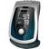Angle. HoMedics - Deluxe Pulse Oximeter - Silver/Black.