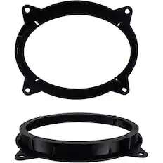 Front. Metra - Speaker Bracket for Select 2000-2023 Toyota Camry Tacoma Highlander Solara - Black.