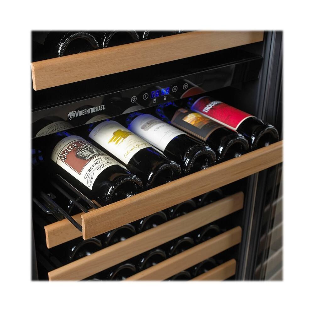 wine enthusiast 166 bottle wine cooler