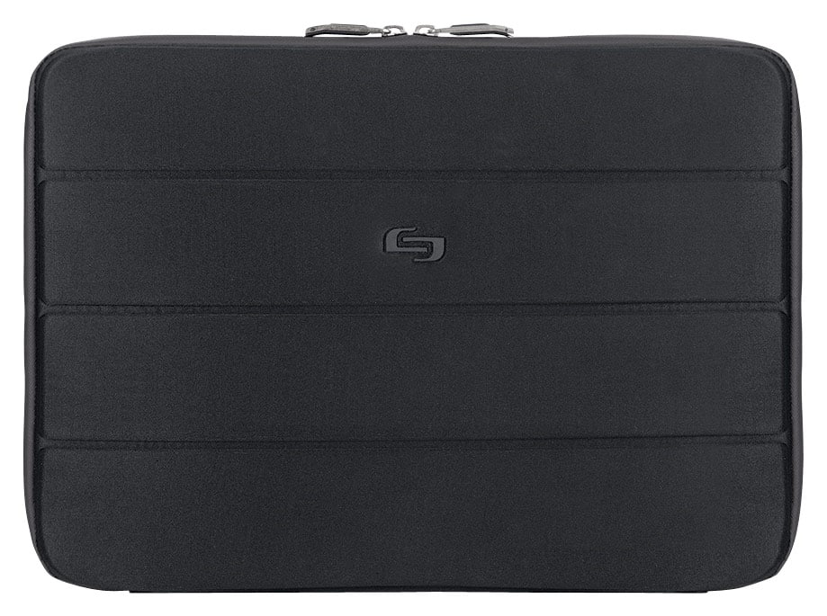 Front. Solo New York - Bond Sleeve for 13" Laptop - Black.