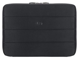 Solo New York - Bond Sleeve for 13" Laptop - Black - Front_Zoom