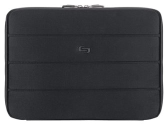 Solo New York - Bond Sleeve for 13" Laptop - Black - Front_Zoom