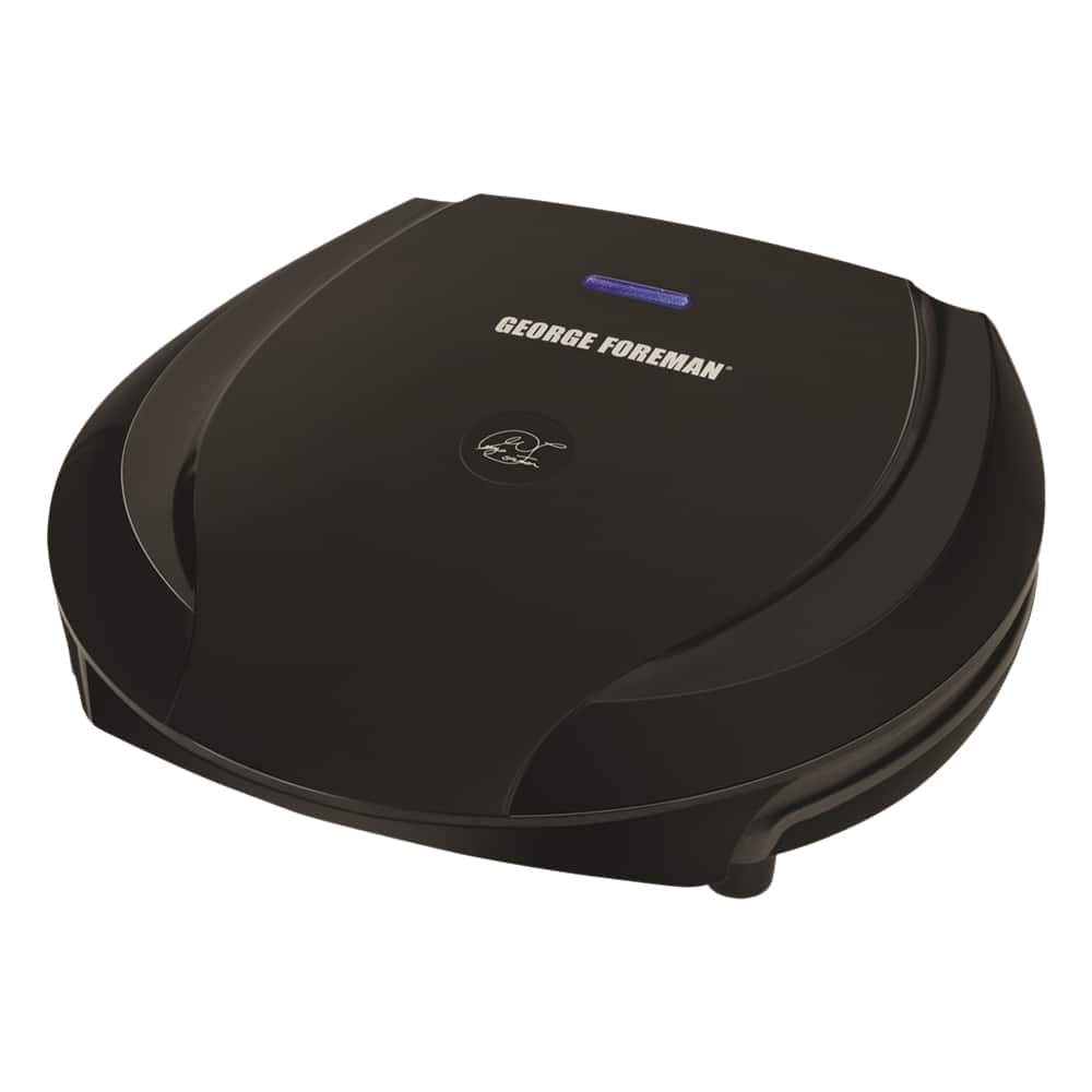 Angle. George Foreman - Electric Grill - Black.