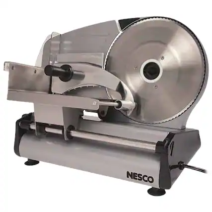 Angle. Nesco - Everyday Food Slicer - Stainless Steel.