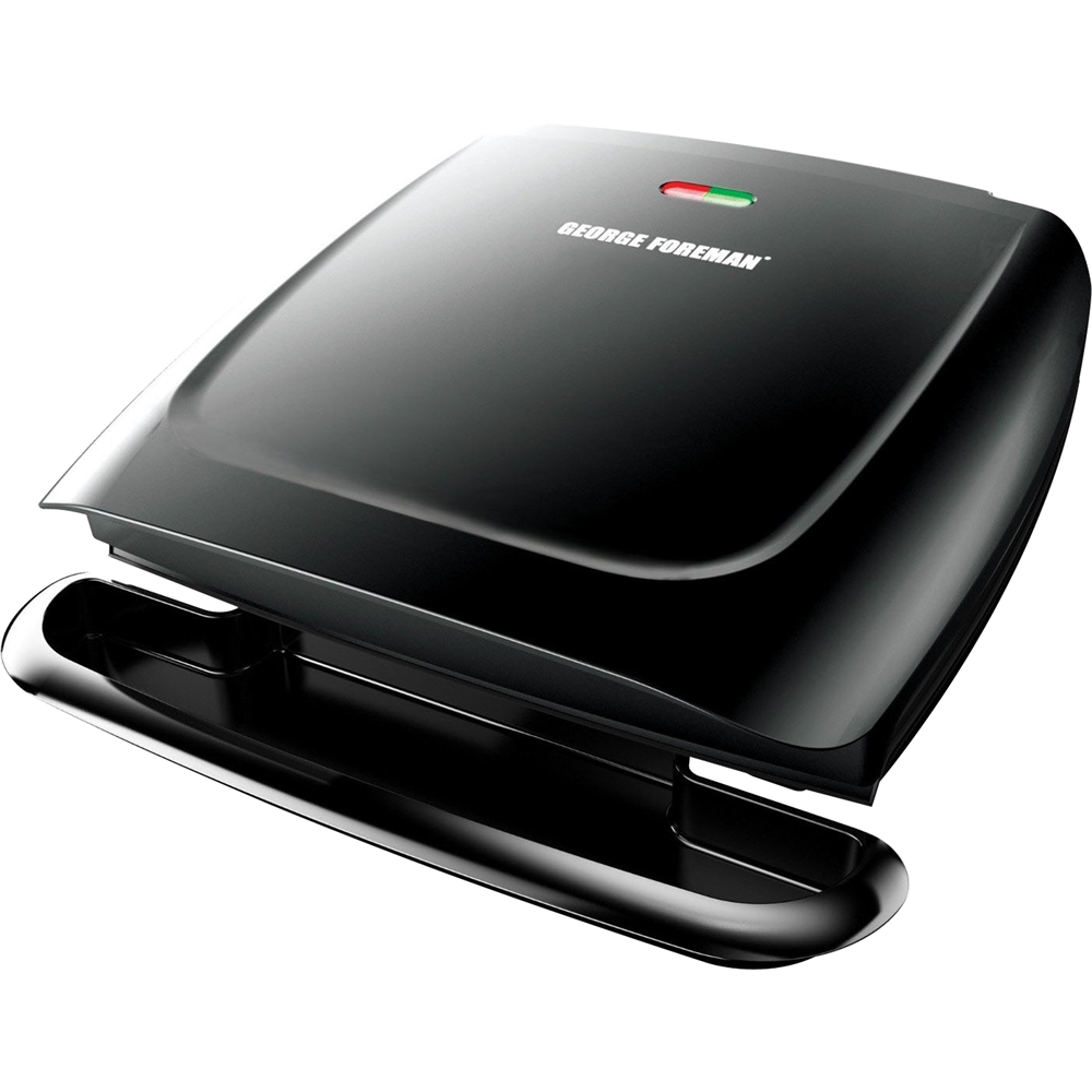 George Foreman Grill with Removable Grill Plates Metallic  - Best Buy