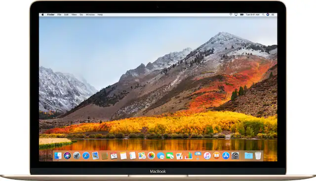 Front. Apple - Macbook® - 12" Display - Intel Core M5 - 8GB Memory - 512GB Flash Storage - Gold.