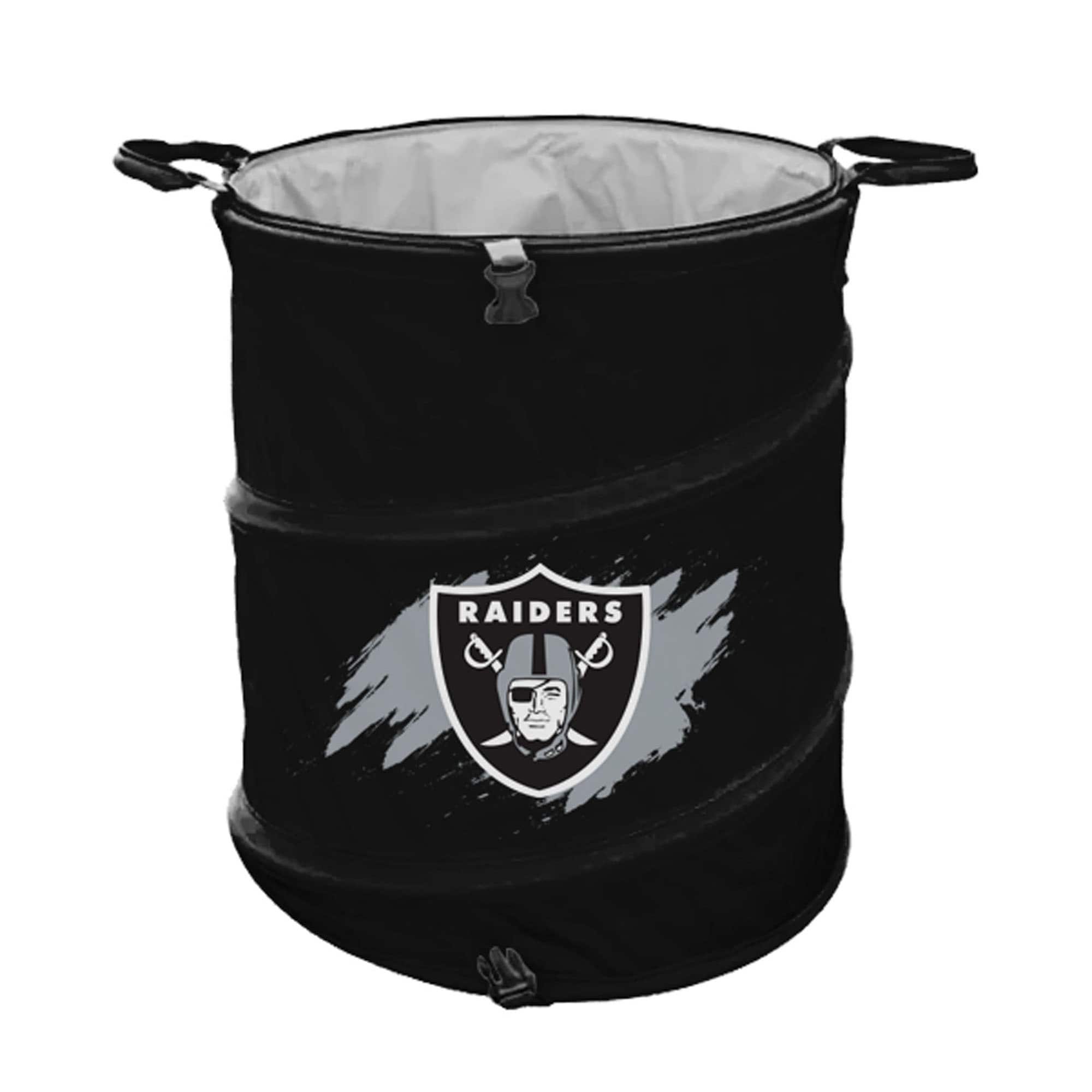 Front. Pegasus - Las Vegas Raiders Big Logo Collapsible Can - Multicolor.