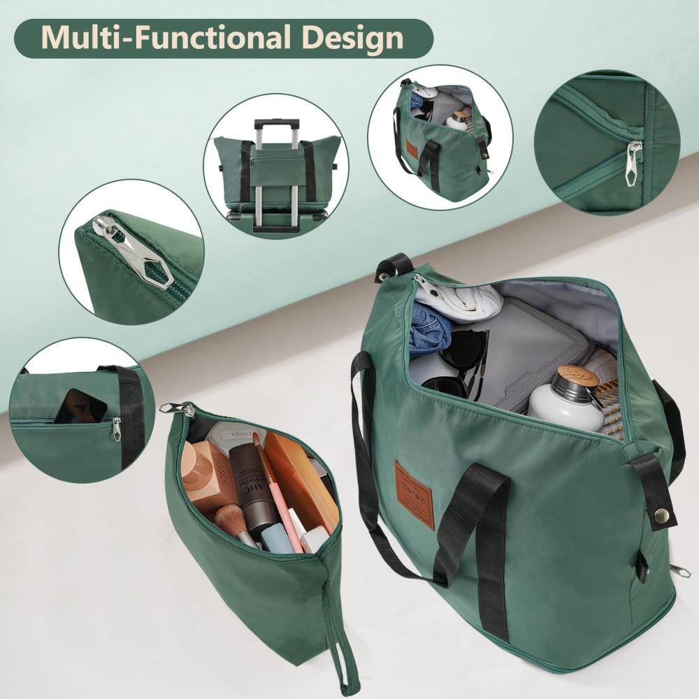 Multi-Functional Design

- Adjustable shoulder strap
- Multiple compartments for organization
- Zippered pockets for secure storage
- Durable fabric for longevity
- Compact and portable design