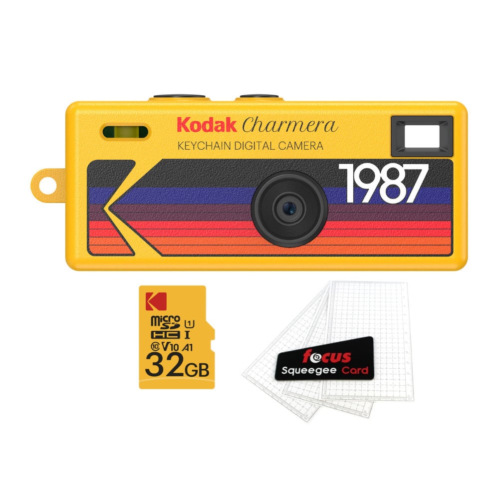 Kodak - Charmera Key Chain Digital Camera Bundle with Accessories