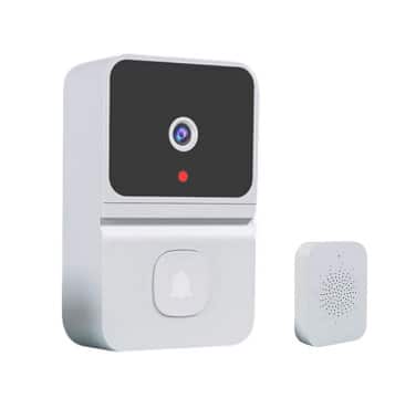 Cluzine - Smart Video Doorbell with Indoor Chime, USB Plug-In,Two-Way Audio