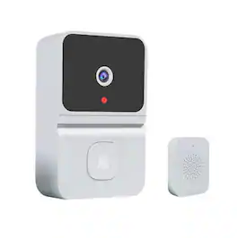 Cluzine - Smart Video Doorbell with Indoor Chime, USB Plug-In,Two-Way Audio
