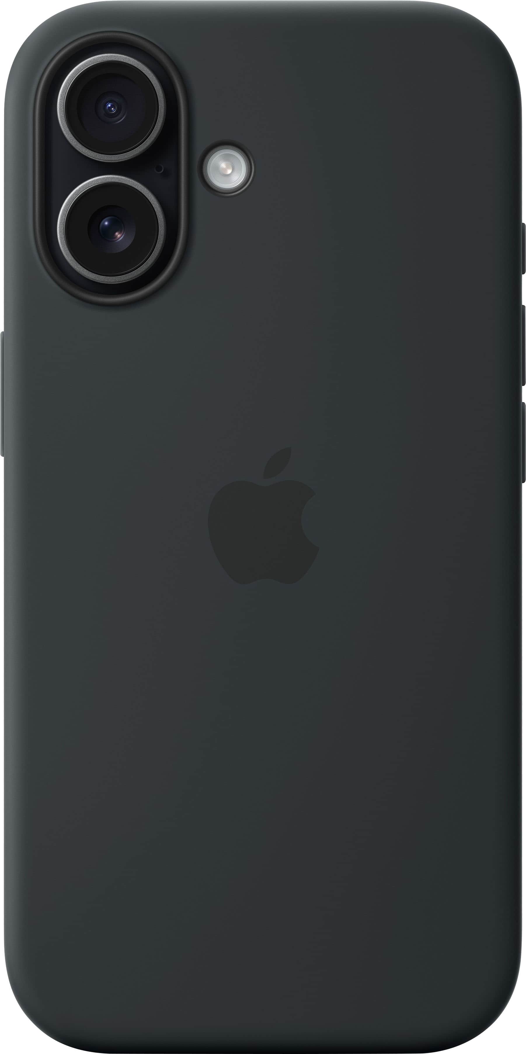 Alt View 4. Apple - iPhone 17 Silicone Case with MagSafe - Black.