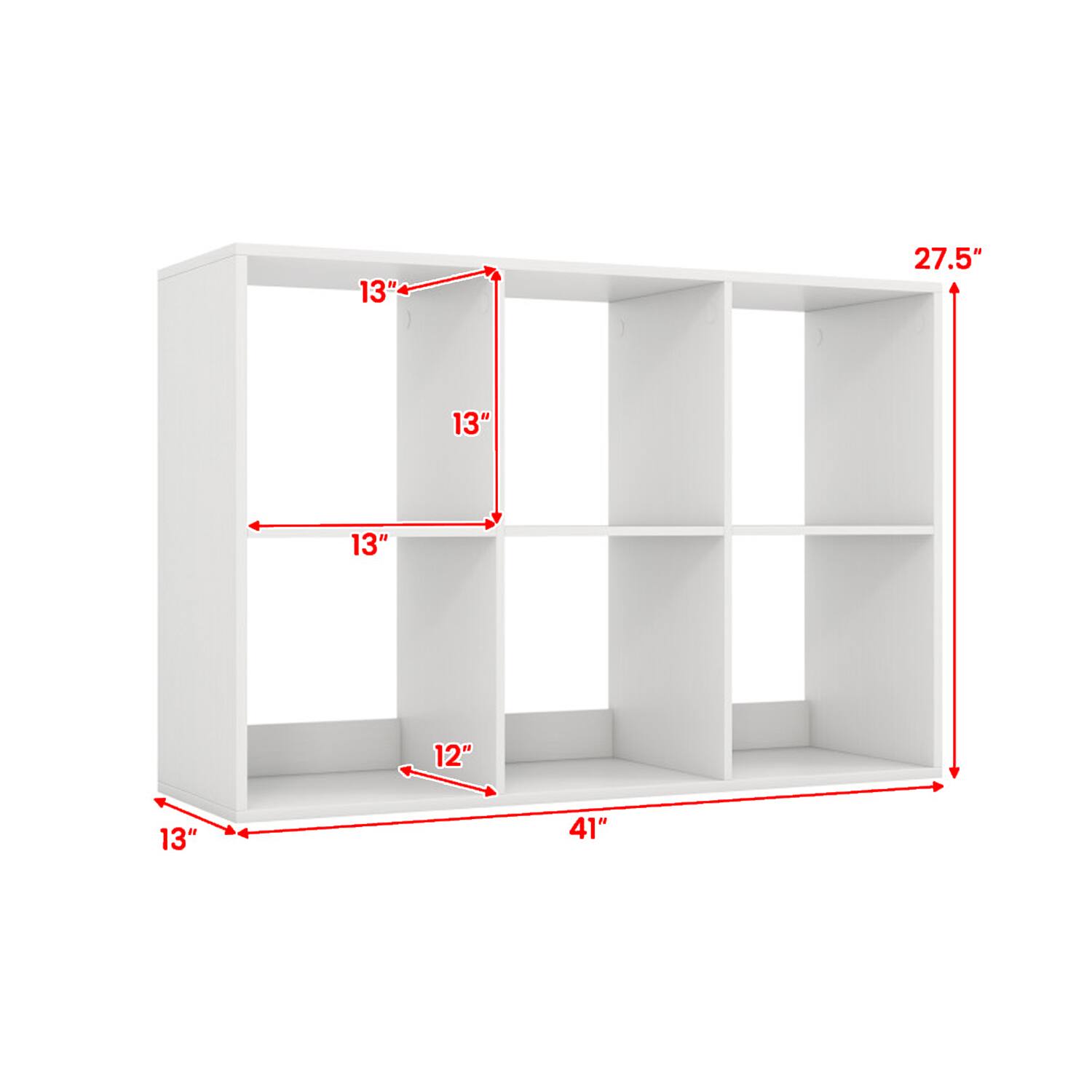 13" 27.5" 13" 13" 12" 13" 41"