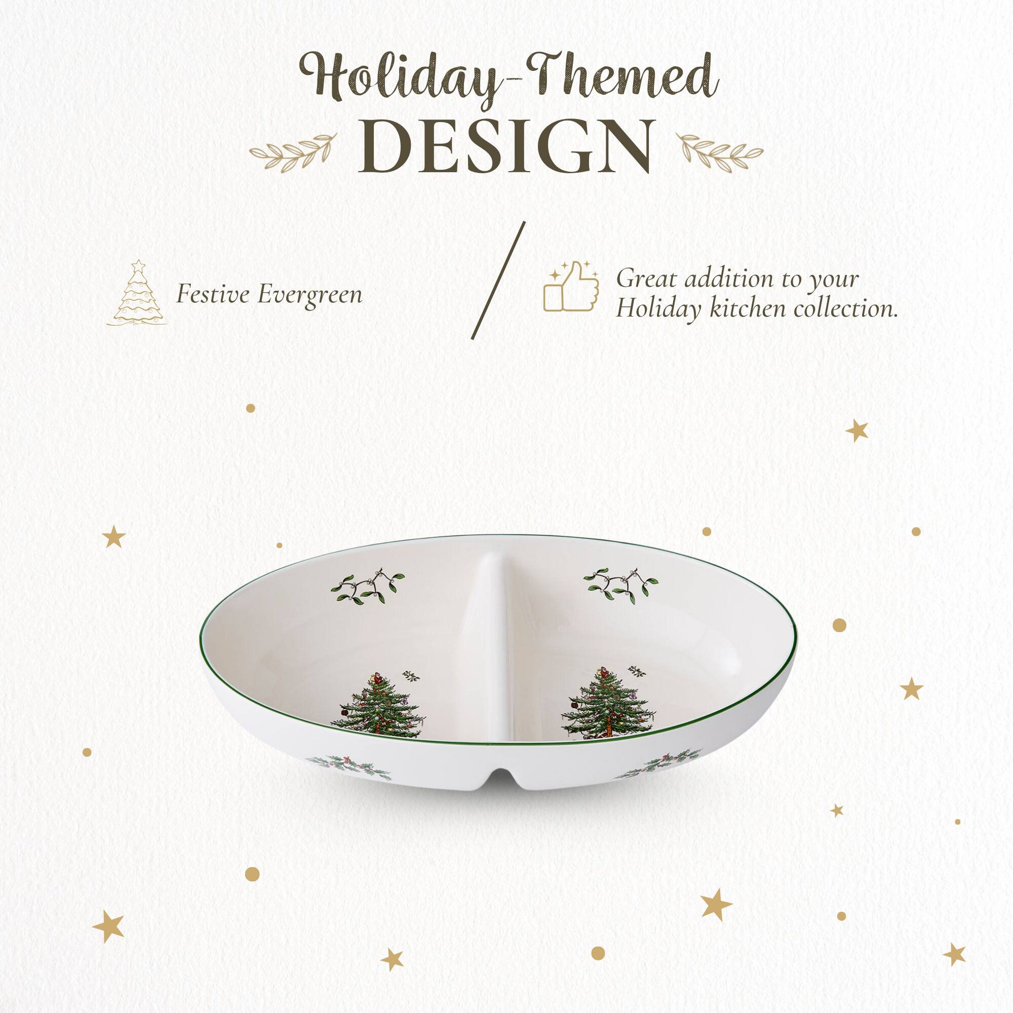 Holiday-Themed DESIGN  
Festive Evergreen  
Great addition to your Holiday kitchen collection.
