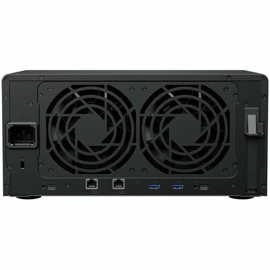 Alt View 8. Synology - Synology DS1825+ Diskless System 8-bay DiskStation (Diskless) - Black.