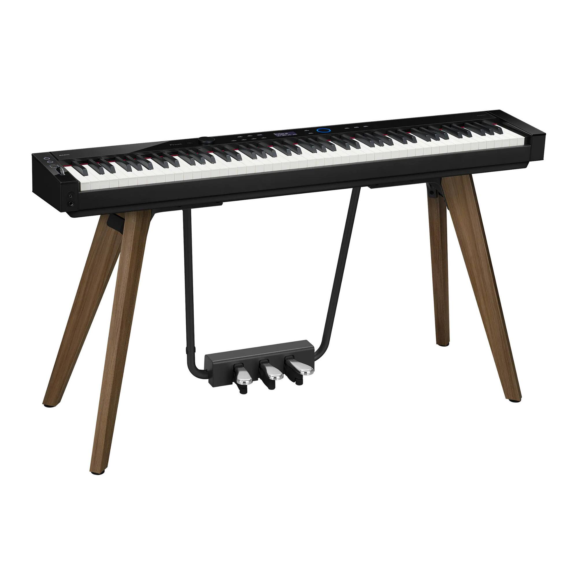 Front. Casio - Casio Privia PX-S7000 88-Key Digital Piano (Black).