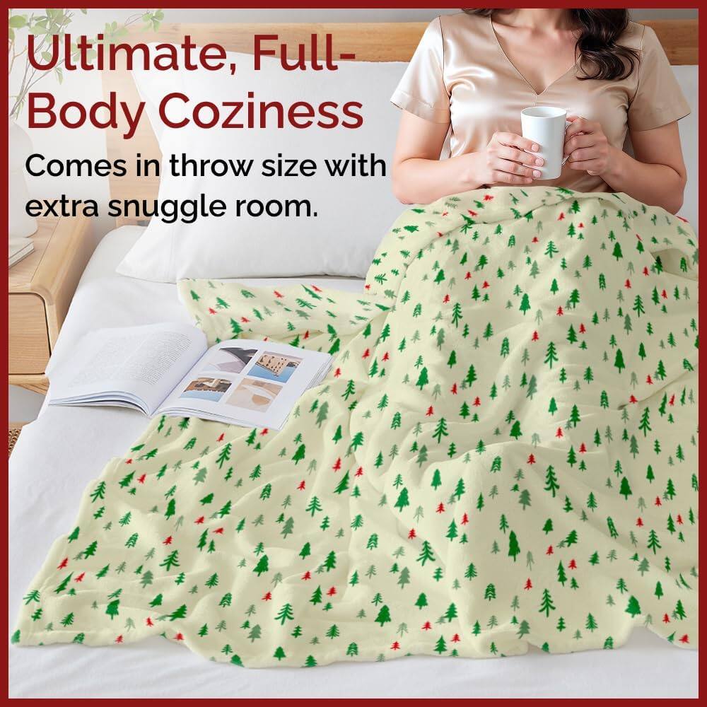 Ultimate, Full-Body Coziness  
Comes in throw size with extra snuggle room.