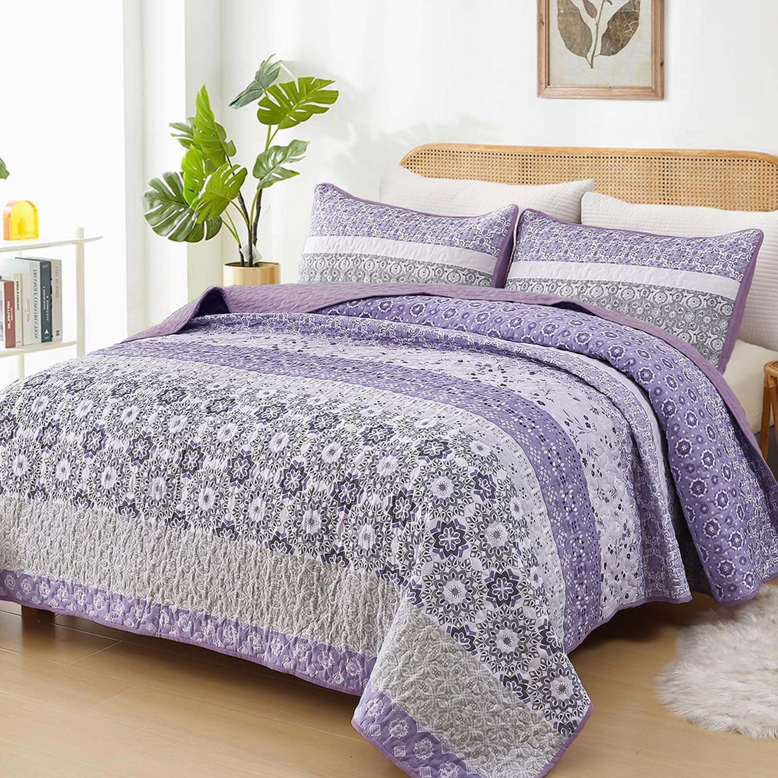 Lavender-Queen(96"×90")