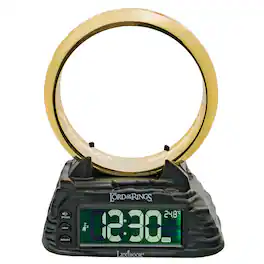 Lexibook - Lord Of The Rings Digital alarm clock with lighting ring - GOLDEN