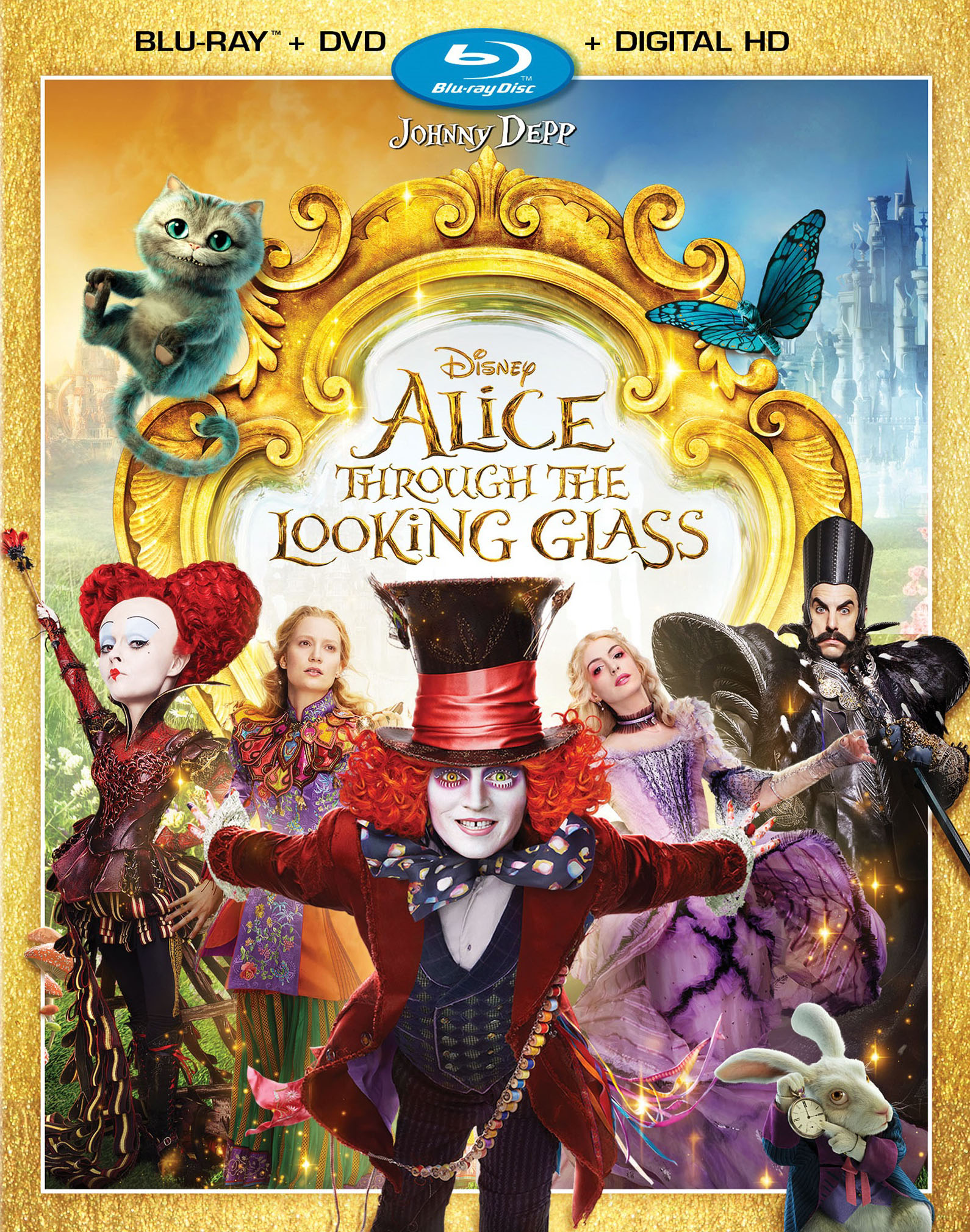 laver mad Squeak vulkansk Alice Through the Looking Glass [Includes Digital Copy] [Blu-ray/DVD]  [2016] - Best Buy