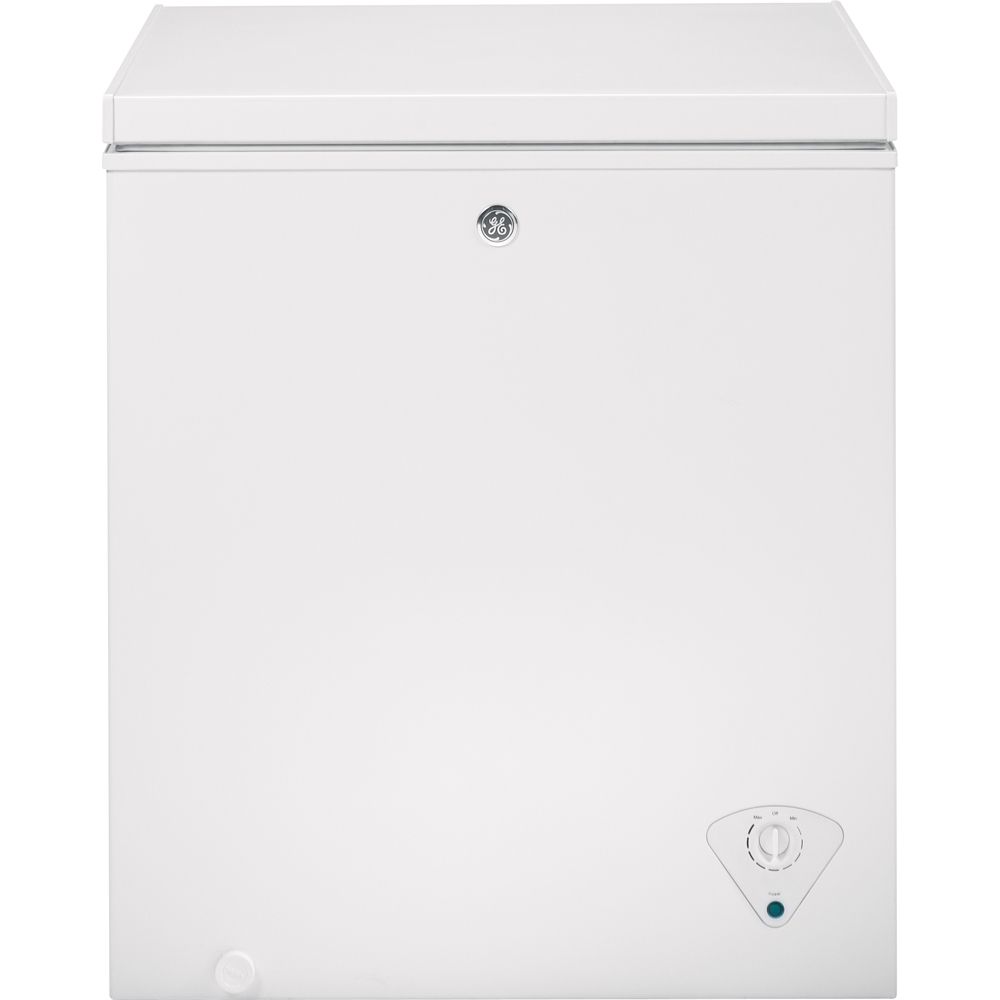 GE 5.0 Cu. Ft. Chest Freezer White FCM5SKWW Best Buy