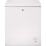GE - 5.0 Cu. Ft. Chest Freezer - White